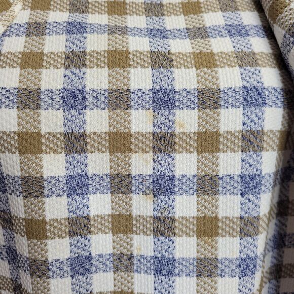 VINTAGE 70s plaid two piece shift dress and matching blazer XL - Picture 8 of 17